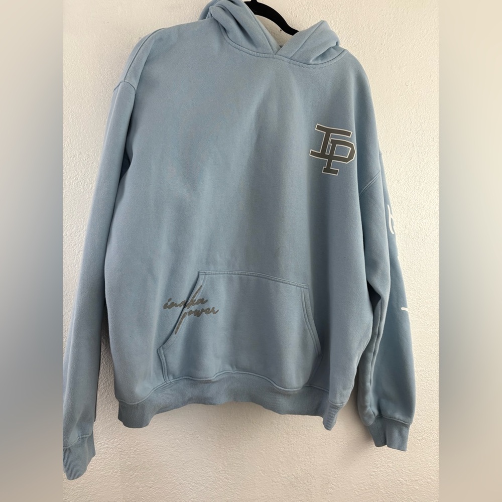 Inaka Power blue jogger and hoodie size L